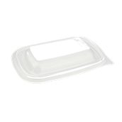 HOT52A71 Καπάκι για Δοχεία μιας χρήσης, 20x13x4cm, PP, Διάφανο , Sabert