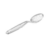 SPN-02/TR Κουτάλι τρυπητό PC (Polycarbonate), διάφανο, Plast Port