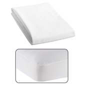 WMFF-160X200 Αδιάβροχο Προστατευτικό 160x200cm+φάσα 30cm, 80:20, 160gr/m2, πλύση στους 90oC