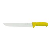CP.03.FRS36/YELLOW Μαχαίρι Χασάπη με Δόντια 36cm, Σειρά Ergonomic, Κίτρινο, VALGOBBIA Ιταλίας