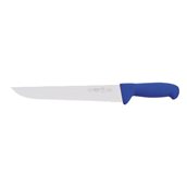CP.03.FRS36/BLUE Μαχαίρι Χασάπη με Δόντια 36cm, Σειρά Ergonomic, Μπλε, VALGOBBIA Ιταλίας