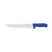 CP.03.FRS31/BLUE Μαχαίρι Χασάπη με Δόντια 31cm, Σειρά Ergonomic, Μπλε, VALGOBBIA Ιταλίας