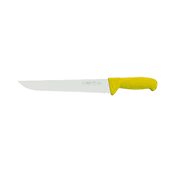 CP.03.FRS31/YELLOW Μαχαίρι Χασάπη με Δόντια 31cm, Σειρά Ergonomic, Κίτρινο, VALGOBBIA Ιταλίας