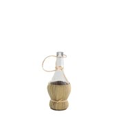 BO-003493 Νταμιτζάνα Mini 100ml με ψάθινο κάλυμμα στην βάση, χωρίς πώμα, Ιταλίας