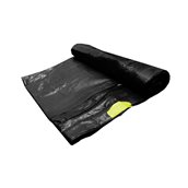 SNAPY-5475/BK Ρολό 10 τεμ. σακούλες σκουπιδιών μαύρες χαρτοπλάστ 54x75cm με κορδόνι