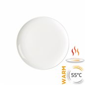 SD01-4 Θερμαινόμενο πιάτο πορσελάνης φ27cm, λευκό, παραμένει ζεστό για 30‘, TempControl