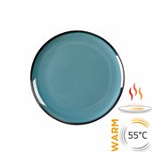 SD02-34 Θερμαινόμενο πιάτο πορσελάνης φ27cm, παραμένει ζεστό για 30‘, μπλέ, TempControl
