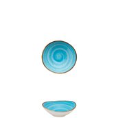 M127165 Μπωλ Bone China οβάλ 8.5x7.9x2.7cm, θαλασσί, M1934