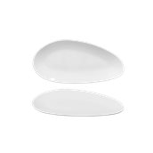 176-RP1151-10 Πιάτο ρηχό πορσελάνης 26cm x 12,5cm, σειρά Silice, COK ALAR