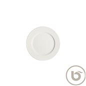 LOP17DZ Πιάτο ρηχό πορσελάνης 17cm ανάγλυφο, σειρά LOOP, BONNA