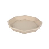 PUL39029 Δοχείο Σαλάτας Οκτάγωνο, 850ml, 23x23x3cm, από ζαχαροκάλαμο, Μίας Χρήσης, Μπεζ, Sabert