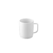 PCG22/WH Κούπα πλαστική PC (Polycarbonate), Λευκή, 300ml, Plast Port