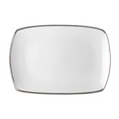 SAFARI-S-OP-36 Πιατέλα Οβάλ 36cm, πορσελάνης, σειρά Safari Silver, VAN KOTTLER