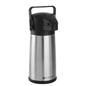 448908 Air pot, inox, διπλού τοιχώματος,, 2.2 lt, 15x34cm