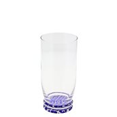 M64540 Γυάλινο ποτήρι 420cc, ALEXANDRIA BLU, Cerve