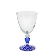 M64560 Γυάλινο ποτήρι κολωνάτο 275cc, ALEXANDRIA BLU, Cerve
