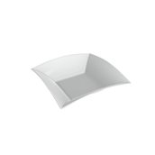 8057P Πιάτο Βαθύ Τετράγωνο 18x18cm, από ζαχαροκάλαμο, Μίας Χρήσης, GoldPlast