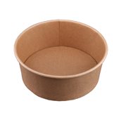BKSB1300 Μπωλ 1300ml, Φ18.4cm, Χάρτινο Kraft, μιας χρήσης