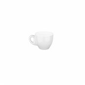 LAR-W-CP-070 Φλυτζάνι Πορσελάνης 70cc, φ6.3x5.5cm, Σειρά Aroma, Λευκή, LUKANDA