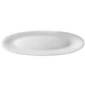 LKK-BB-4614 Οβάλ Πιατέλα πορσελάνης 46X14cm, σχήμα Καράβι, LUKANDA