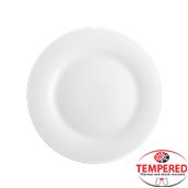 ELBA-FP-32 Πιατέλα Οπαλίνης Ρηχή 32 cm, Λευκό, Tempered, Σειρά Elba, CoK Spain