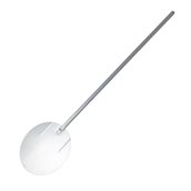 AL-SHOV-R122 Φτυάρι Πίτσας Στρογγυλό Φ32cm, με Μακριά Λαβή, Συνολικό Μήκος 122 cm, Aλουμινίου