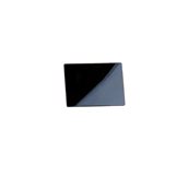 V011219001 Ταμπελάκι Plexi-Glass μαύρο, 10x7cm, για την βάση V010519001, Abert