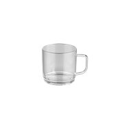 PCG25/TR Κούπα πλαστική PC (Polycarbonate), Διαφανές, 250ml, Plast Port