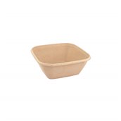 PUL14132 Μπωλ Τετράγωνο 1000 ml, 17x17x6cm, από ζαχαροκάλαμο, Μίας Χρήσης, , Sabert