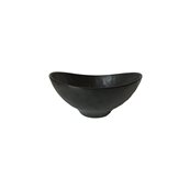 S-2617/BK Μπωλ Μελαμίνης Φ21.5cm, Σειρά MATTE, με σφυρήλατη όψη, μαύρο