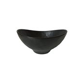 S-2618/BK Μπωλ Μελαμίνης Φ26.5cm, Σειρά MATTE, με σφυρήλατη όψη, μαύρο