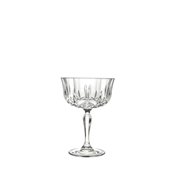 OPERA COUPE /24CL Ποτήρι Κρυσταλλίνης Σκαλιστό Σαμπάνιας/Cocktail 24cl, φ9,8cm, ύψος 13,9cm, RCR Ιταλίας