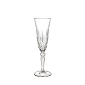 MELODIA FLUTE 16CL Ποτήρι Κρυσταλλίνης Σκαλιστό Σαμπάνιας 16cl, φ6,4cm, ύψος 22cm, RCR Ιταλίας