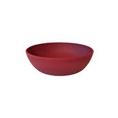 M5510/FU Μπωλ οβάλ FIBERGLASS, άθραυστο, 3.3LT, 25x29xΥ9.5cm, εξαιρετικής ποιότητας, μπορντώ