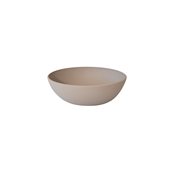 M5505/TE Μπωλ οβάλ FIBERGLASS, άθραυστο, 1.8LT, 20x23xΥ8.3cm, εξαιρετικής ποιότητας, χρώμα άμμου