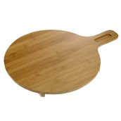 S0072 Ρακέτα Σερβιρίσματος Bamboo, Φ35x2.5cm, Leone