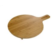 S0073 Ρακέτα Σερβιρίσματος Bamboo, Φ29x2.5cm, Leone
