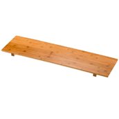 S0090 Πιατέλα Παρουσίασης Sushi, από Bamboo, χρώμα Φυσικό, 70x20x2.5cm, Leone