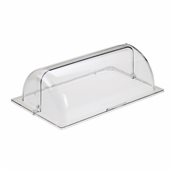 T0550 Καπάκι PVC Roll-Top, GN1/1, 53x32.5x17.5cm, Leone