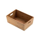 S0096 Κουτί Ψωμιού, Bamboo, 20x15x9cm, Leone