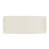 LYR41DT Πιατέλα Ορθογώνια πορσελάνης 39x16cm, BONNA