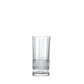 BRILLANTE HB Ποτήρι Κρυσταλλίνης Σκαλιστό 37cl, φ7cm, ύψος 14,9cm,BRILLANTE, RCR Ιταλίας