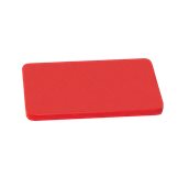 YPL-503012/RD Πλάκα Κοπής Πολυαιθυλενίου HDPE500, κόκκινη, 50x30x1.2cm