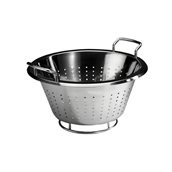 MF.713832 Σουρωτήρι Κωνικό, Inox, βαρύ, φ32x14cm, 7Lt, NF Standard, βαριάς κατασκευής, Matfer