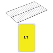 MF.711003 Σχάρα INOX, GN1/1, 53x32.5cm (1/φ6mm+20/φ2mm), Matfer