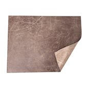 SR2-33X43-VICC/VIGG Σουπλά 43x33cm, γκρι/κακάο (2 όψεων), από αλέκιαστη πλενόμενη δερματίνη, SONOLYS