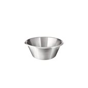 MF.702616 Μπωλ ανάμειξης INOX, φ16xΥ8.5cm, 1Lt, επίπεδος πάτος, NF Standard, Matfer
