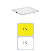 GNPPL-12 Καπάκι PP για Δοχεία Τροφίμων, GN1/2 (265 x 325mm)