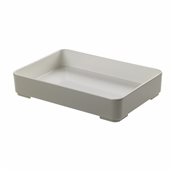 T8516 Μπωλ μελαμίνης στοιβαζόμενο 22x15x3.5cm, Leone