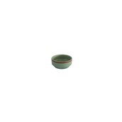LOP27-BL-6.5 Μπωλ πορσελάνης, Φ6.5cm, Χακί με ρίγα, σειρά OPERA, LUKANDA